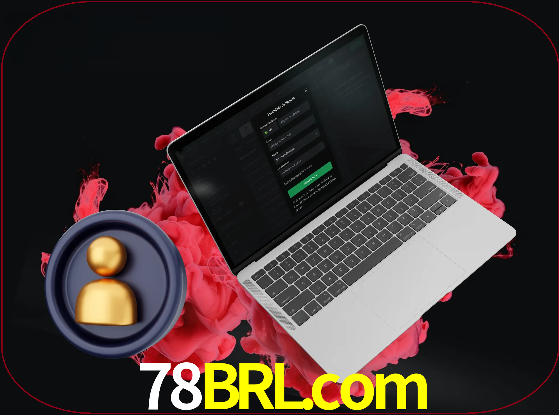 No cabeçalho do site 78brl, clique no botão que o levará a um formulário especial onde terá de introduzir as suas informações actuais.