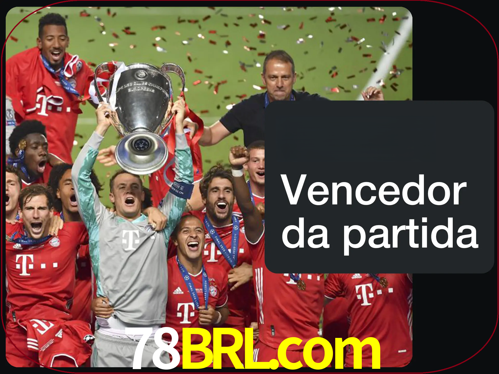 Aposte no vencedor e ganhe uma grande quantia de dinheiro.